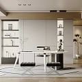 Modern study 3d model