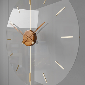 Modern Clock 3d model