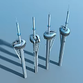 Amusement Equipment With Modern Tower Structures And Spiral Design For Recreational Use