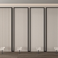 Modern wall panel 3d model