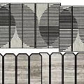 Silent Wind Folding Screen 3d model