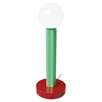 bachelor table lamp 3d model