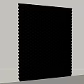 Black Herringbone Pattern Textured Wall Design For Modern Interior Decor 3d model