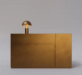 Modern Front Desk Metal Front Desk Hotel Front Desk 3d model
