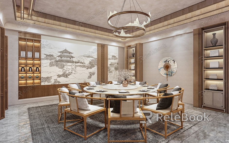 Modern Dining Room model