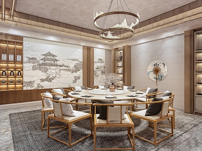 Modern Dining Room model