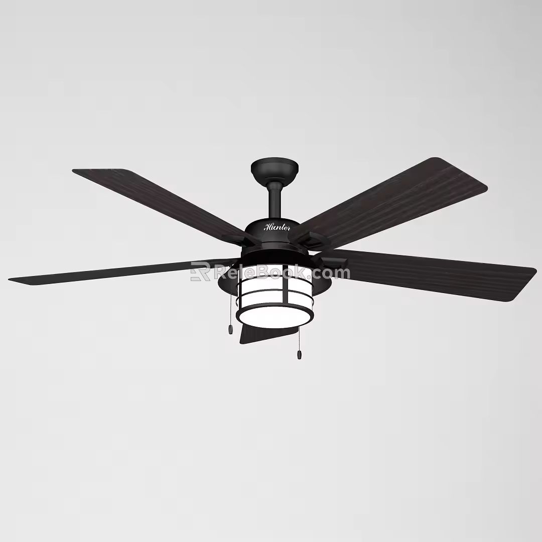 classical ceiling fan classical ceiling fan 3d model