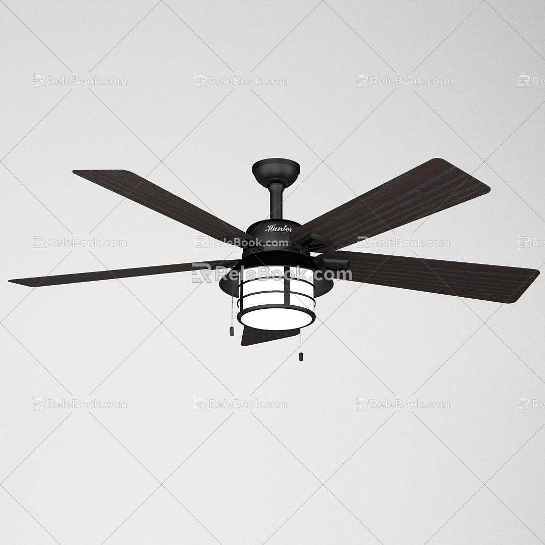 classical ceiling fan classical ceiling fan 3d model