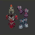 Armor Battle Armor Ancient Armor Ancient Armor Ancient Armor Ancient Armor Ancient War Helmet 3d model