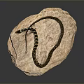 snake cobra venomous snake python reptile cold-blooded animal reptile 3d model