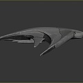 Modern Fighter Fighter Fighter Science Fiction Fighter Science Fiction Fighter Space Fighter 3d model