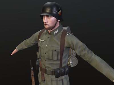 Weimar Army Infantry model