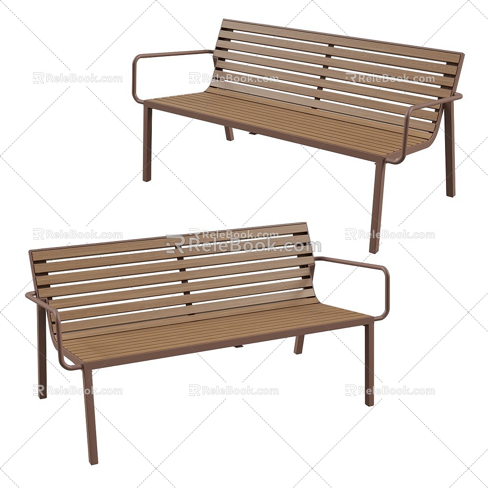 Mmcité Bench 3d model