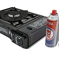 GasOne Portable Gas Stove For Camping Kitchen With SUN Gas Cylinder