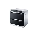 Hisense Double Drawer Kitchen Appliance With Modern Stainless Steel Black Design