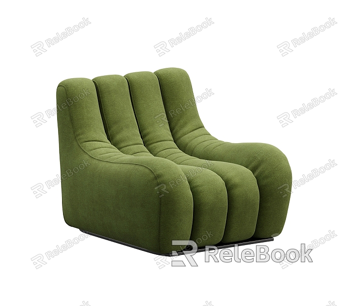 Modern Single Sofa Casual Sofa Lazy Sofa Single Sofa model