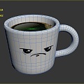 Mug Coffee Cup Tea Cup Enamel Cup Porcelain Cup Cup Water Cup Container Realistic 3d model