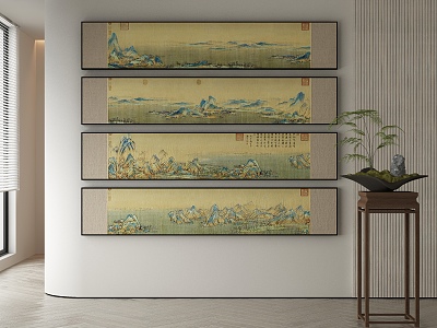 New Chinese Decorative Painting model