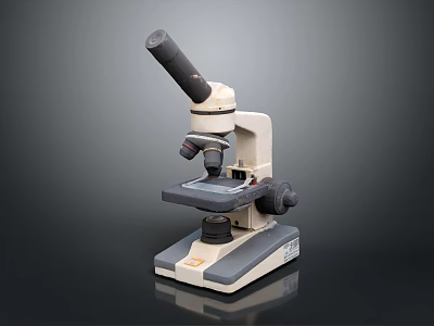 Professional Medical Equipment Microscope with High Definition Optics for Laboratory Scientific Research 3d model