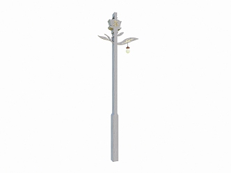 Tea culture street lamp outdoor lamp landscape lamp 3d model