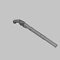 weapon flint pistol 3d model