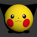 Expression package WeChat expression package cartoon expression cartoon face emoticon Yan text 3d model