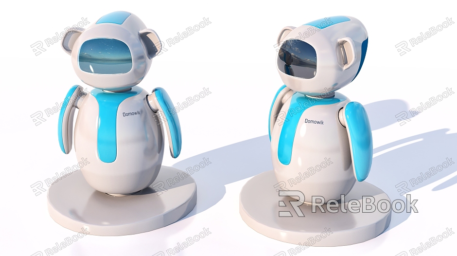 Intelligent robot ornaments toys model