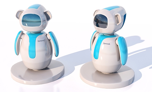 Intelligent robot ornaments toys 3d model