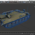 Armored Vehicle Armored Transport Vehicle Crawler Armored Vehicle Launching Vehicle Infantry Fighting Vehicle Reconnaissance Vehicle Low Face Number Low Model Simple Model Video Level Super Realistic 3d model