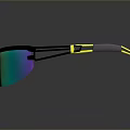 Safety Goggles With Colorful Reflective Lenses And Sturdy Protective Frame Design