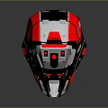Sci-Fi Helmet Alien Helmet High Tech Helmet Game Helmet 3d model