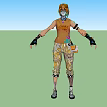 Characters 3d model