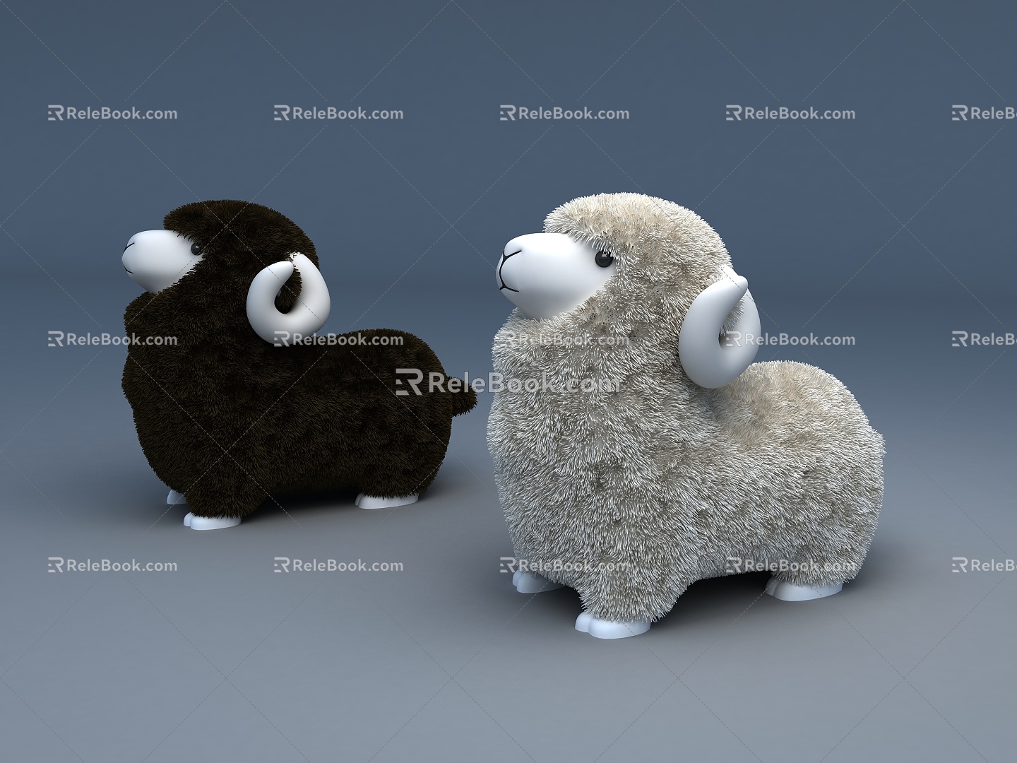 Modern Toy Toy Sheep 3d model