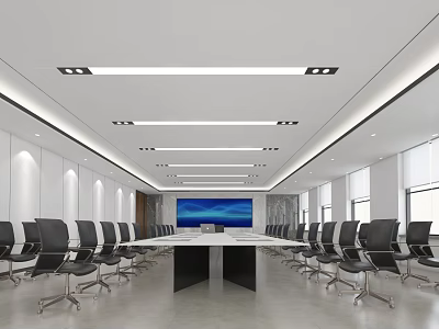 Conference Room 3d model