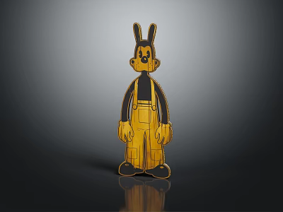 Modern Game Characters Mickey Mouse Cartoon Mickey Mouse Cartoon Characters 3d model