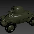 Classic Vintage Wheeled Military Tank With Green Body Insignia And Number 231