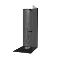 Modern Shower Sauna Interior Design With Rainfall Showerhead And Handheld Sprayer On Stone Wall