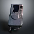 Portable Handheld Electronic Device With Digital Display And Control Buttons