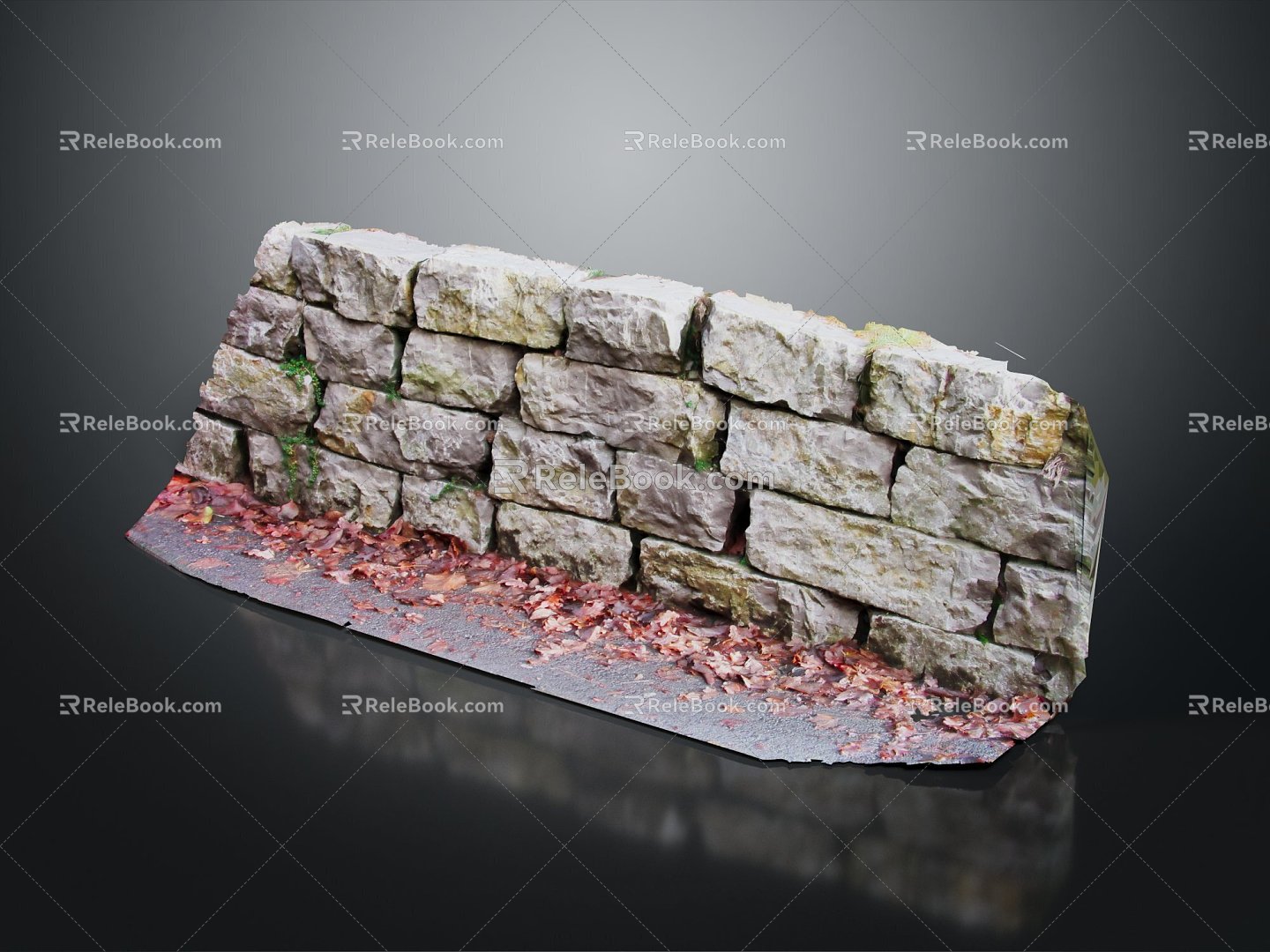 Stone Wall Ancient City Wall City Wall City Wall 3d model