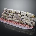 Stone Wall Ancient City Wall City Wall City Wall 3d model