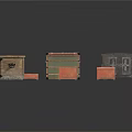 Wooden Storage Boxes In Various Sizes And Colors For Home Organization