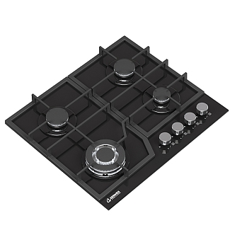 Gas stove 3d model