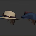 Assorted Stylish Hats For Everyday Use Including Caps And Straw Designs