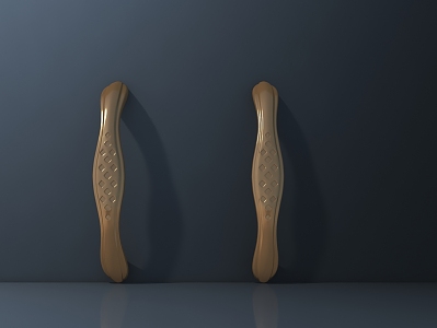 Modern Door Handle 3d model