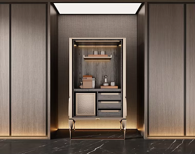 Modern Light Luxury Wine Cabinet Mini Bar Wine Cabinet Bar Counter Wine Cabinet Red Wine Cabinet Finished Wine Cabinet Side Cabinet Wine Cabinet 3d model