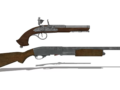 The modern pistol. 3d model The modern pistol. 3d model