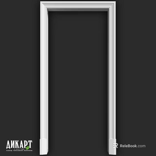 Modern Sleek White Metal Structural Components On Black Background For Architectural Use 3d model 