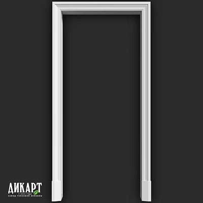 Modern Sleek White Metal Structural Components On Black Background For Architectural Use 3d model