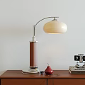 Mid-ancient style table lamp decorative ornaments combination 3d model