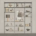 Modern Bookshelf 3d model